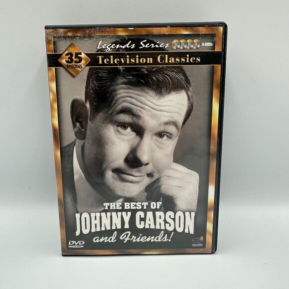 The Best Of Johnny Carson And Friends DVD Legends Series 35 Episodes - Picture 1 of 3